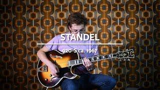 Standel 920-S Vintage Archtop Florentine Sunburst ca. 1967 played by Maarten Dispa | Demo @ TFOA