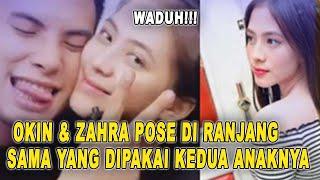 Adisty Zahra & Okin Pose Di Ranjang Yang Sama Di Pakai Anak nya