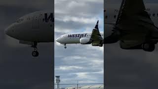 The Spirit of CanadaWestJet Boeing 737 MAX 8 #shorts