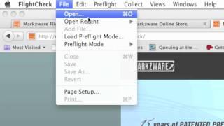 Preflight Software Photoshop, Illustrator, InDesign CS5.5 and Quark 9 - FlightCheck