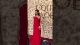 Maren Morris stuns in Carolina Herrera attend at Golden Globes 2025