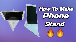 How To Make Paper Mobile Stand Without Glue in Hindi | Asiff Shadow