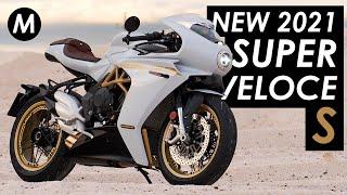 New 2021 MV Agusta Superveloce S Announced & Updates To Rest Of Lineup!