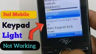 How to on keypad light in itel mobile - itel