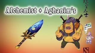 Alchemist + Aghanim's 6.84 WTF?! :D | Dota 2 patch 6.84