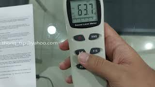 Tutorial Extech 407730 Sound level meter