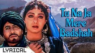 Tu Naja Mere Badshah - Khuda Gawah | Amitabh Bachchan | Sridevi | Ek Wada Tod Ke Ek Vade Ke Liye