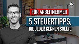 So sparst du Steuern als Arbeitnehmer 2020 | Steuererklärung Arbeitnehmer Steuertipps 2019