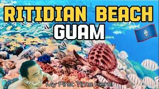 Ritidian Beach Guam  Pristine WATERS you NEED to Visit 