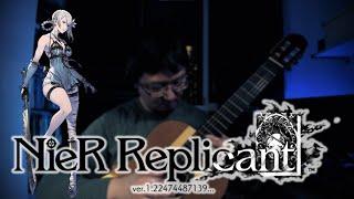 NIER REPLICANT v1.22 - Dispossession Classical Guitar Solo w/Tabs