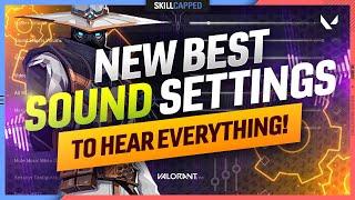 NEW BEST SOUND SETTINGS TO HEAR EVERYTHING! - Valorant Settings Guide (Audio, HRTF, & More!)