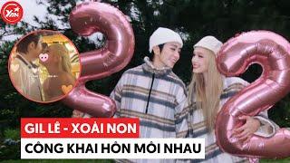 Không còn phải lén lút Gil Lê - Xoài Non công khai khóa môi nhau giữa chốn đông người