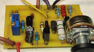 Тиристорное зарядное -автомат с защитами на импорте. Транзисторы ставил что под руку попало.