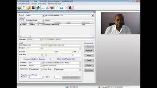 How to create a customer account in Global Bank Banking Software