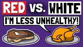 Is White Meat Healthier Than Red Meat?!  vs.  [Does it even matter?]