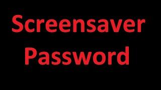 Password protect the screen saver - Using Windows 10 #22