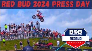 Red Bud Press Day 2024 - Big Crash on Larocco’s Leap!