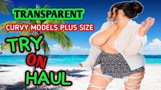 PLUS SIZE TRY ON HAUL  LOUISA KHOVANSKY~Bio, Income, Finance, Insurance, Facts, Dreses Transparent