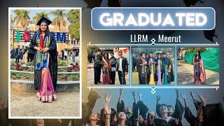 I Got GRADUATED‍ | Convocation day- LLRM Medical college | Dr Rajshree |