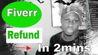 Fiverr: How to withdraw a refund to bank account