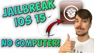 How To Jailbreak iOS 15  iOS 15 Jailbreak (NO COMPUTER)