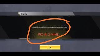 How to fix NO NETWORK CONNECTION IN CALL OF DUTY MOBILE codm/fix download configuration failed