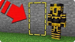 CÓMO HACER UNA PUERTA 100% INVISIBLE EN MINECRAFT 