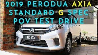 (2019) Malaysia Perodua Axia G spec POV Test Drive #peroduaaxia #peroduamalaysia