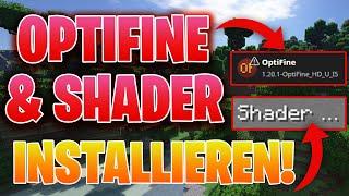 Minecraft Optifine installieren | Wie installiert man Shader in Minecraft 1.20.1 Windows 11 Deutsch