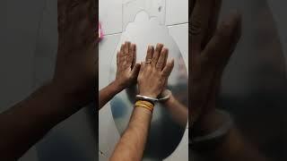 GLASS STICKER | MIRROR | UNBOXING | EASY TO INSTALL | WALL STICKER | FANCY STICKER | GLASS | DECOR