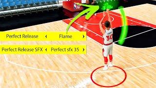 NBA 2K22 - NEW SHOT METER! 35 Perfect Release Sound Effects & Visual Effects (Green light sfx)