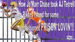 How Ja'Marr Chase gave AJ Terrell PRISON LOVIN'!!