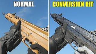 ALL MW3 Weapons - Normal vs Aftermarket Parts