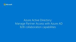 Manage partner access with Entra ID B2B collaboration