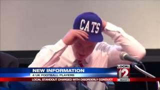 Four UK football players suspended, face charg