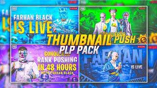 Top 4 Pubg/Bgmi Live Stream Thumbnails Plp Files | Pubg/Bgmi Thumbnails Presets Pack | Farhan Black