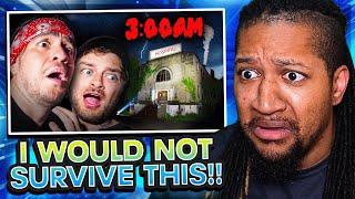 The Boys Overnight in a Haunted Hospital (Reaction)