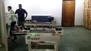 ooitech solar panel production line framing machine working process