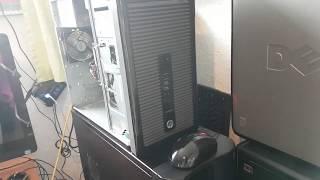 HP ProDesk 400 G1 Intel Pentium G3220 3 GHz - 4 GB is going & has Windows 10 pro copy