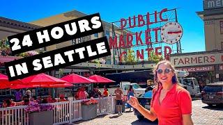 24  Hours in Seattle, Washington:Solo Travel Vlog 2023/2024| What to see, do, eat, and where to stay