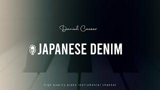 Daniel Caesar - Japanese Denim Piano Cover (NPR Tiny Desk Concert Ver. Inst & Karaoke)