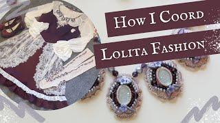 Coord With Me! | Making a classic lolita outfit using a handmade necklace