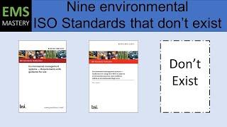 The ISO 14000 family & Nine Environmental ISO Standards that don't exist!