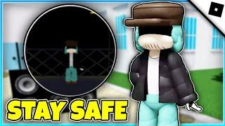 How to get "STAY SAFE." BADGE + GARCELLO MORPH in FROST'S FRIDAY NIGHT FUNK RP - ROBLOX