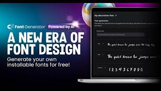  Inside Creative Fabrica’s AI Font Generator – The Future of Typography!