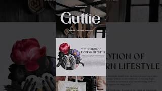 Guttie Elegant Modern Typeface #youtubeshorts #font #typography #creative #graphicdesign #aesthetic