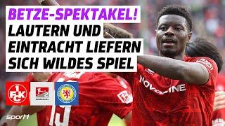 1. FC Kaiserslautern - Eintracht Braunschweig | 2. Bundesliga Tore und Highlights 13. Spieltag