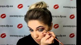 Новогодний макияж с блестками 2016   Bright Christmas Makeup Катерина Осенняя