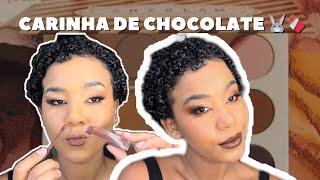 MAKE MARROM PRA PÁSCOA 