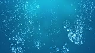 underwater bubbles background Footage